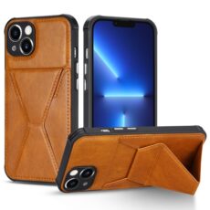 Kožený kryt pro Apple iPhone 6 Plus/6S Plus Hnědý