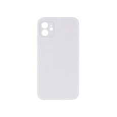 Silikonové pouzdro pro Apple iPhone 11, bílá