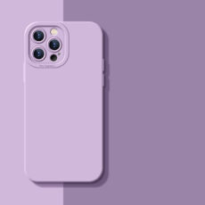 Silikonové pouzdro pro Apple iPhone 12 Pro, fialová