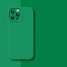 Silikonové pouzdro pro Apple iPhone 12 mini, zelená