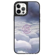 Kryt se zrcadlovým povrchem pro iPhone 12 / 12 Pro, nebe