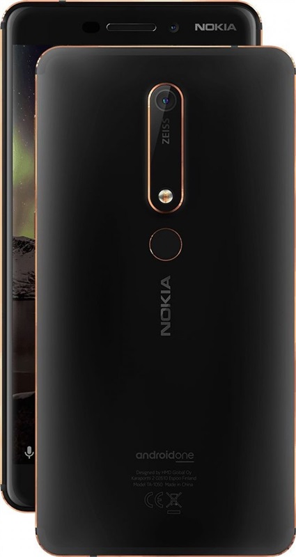 Nokia 6.1 Dual SIM, černá