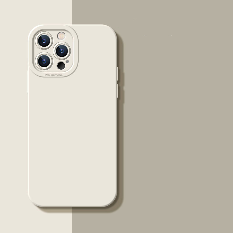Silikonové pouzdro pro Apple iPhone 12 Pro, bílá